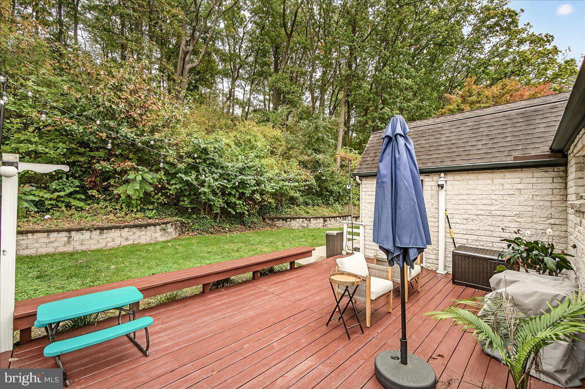 3913 Baker Valley Road Frederick, MD 21704 - Photo 35 of 105 a view of backyard with seating space and trees
