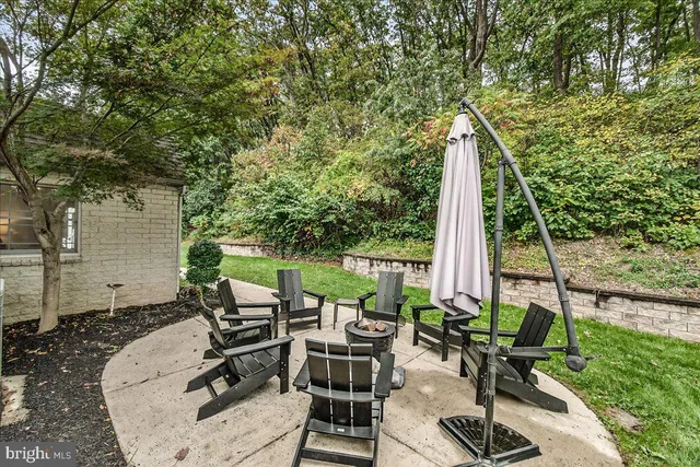 a view of a golf course with a lake