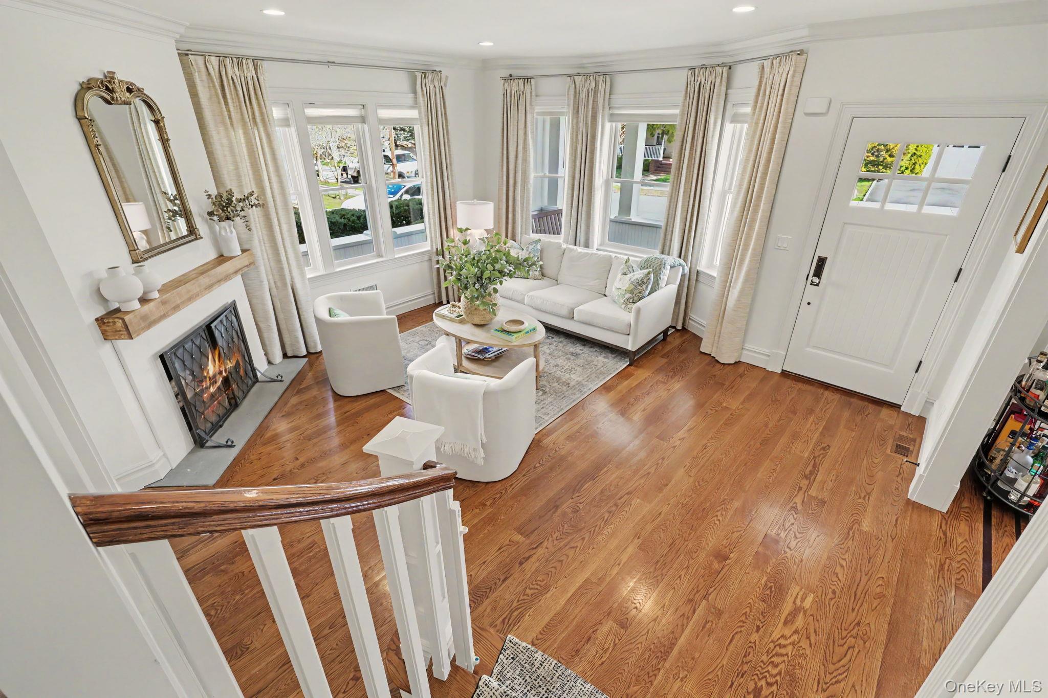 30 Wainwright Street Rye, NY 10580 - Photo 17 of 37 a living room with furniture and a wooden floor