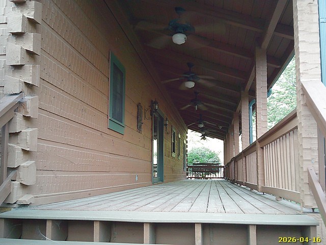 81 Brady Road Buena Vista, GA 31803 - Photo 14 of 26 a view of backyard with a deck and wooden floor