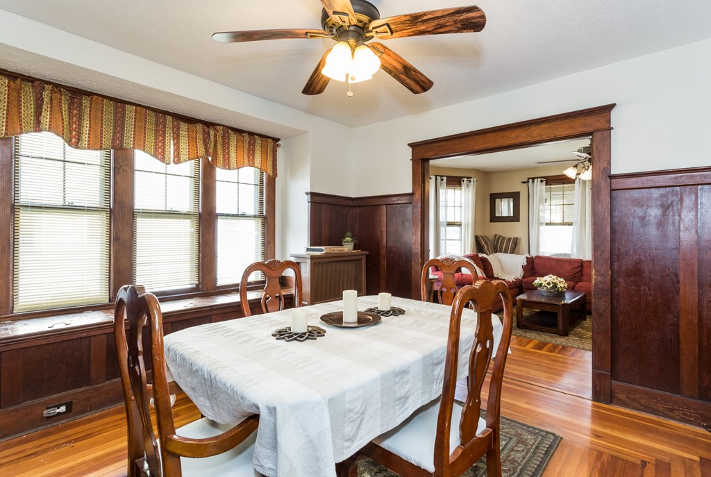 82 Dwight Road Springfield, MA 01108 - Photo 10 of 28 a view of a dining room with furniture window and wooden floor