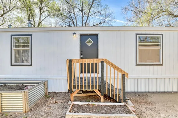 a view of a house with a porch