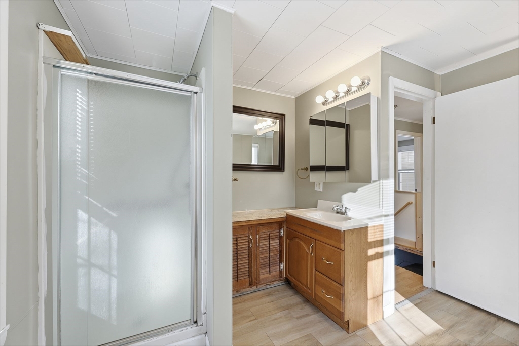 36 Sullivan Avenue Hardwick, MA 01031 - Photo 35 of 42 a bathroom with a sink a mirror and a toilet