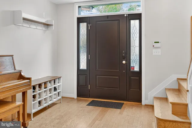 a view of an entryway