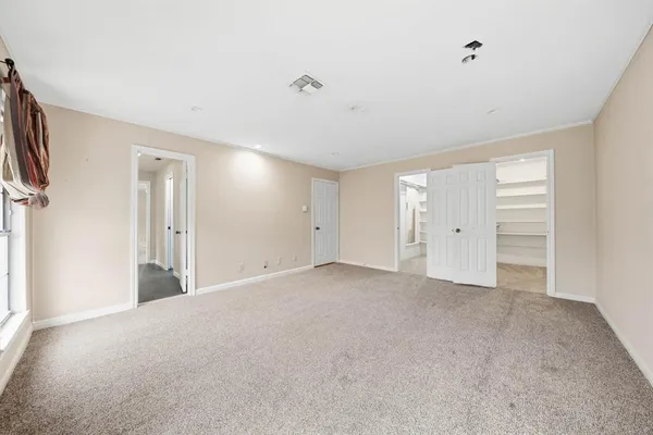 a view of empty room