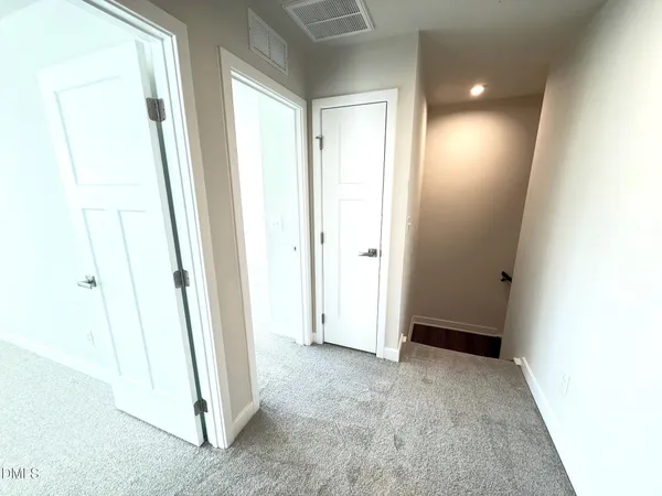 a view of entryway with white walls