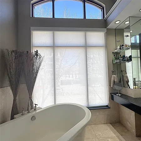 a view of balcony and living room