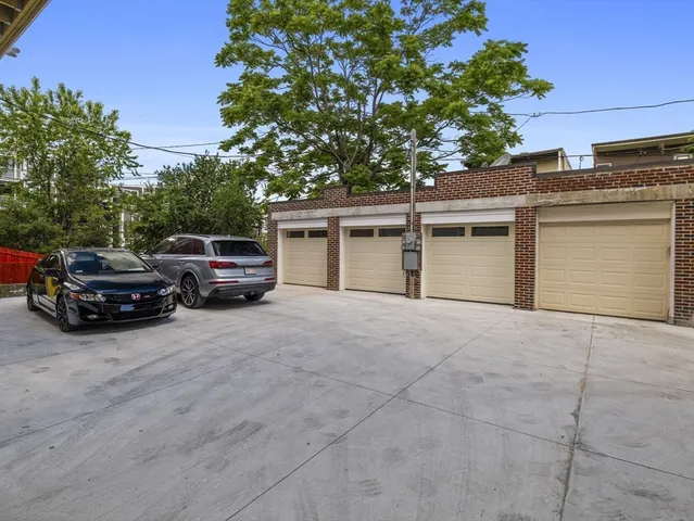 a car parked in front of house