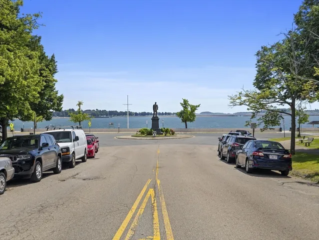 a car parked on the side of the road