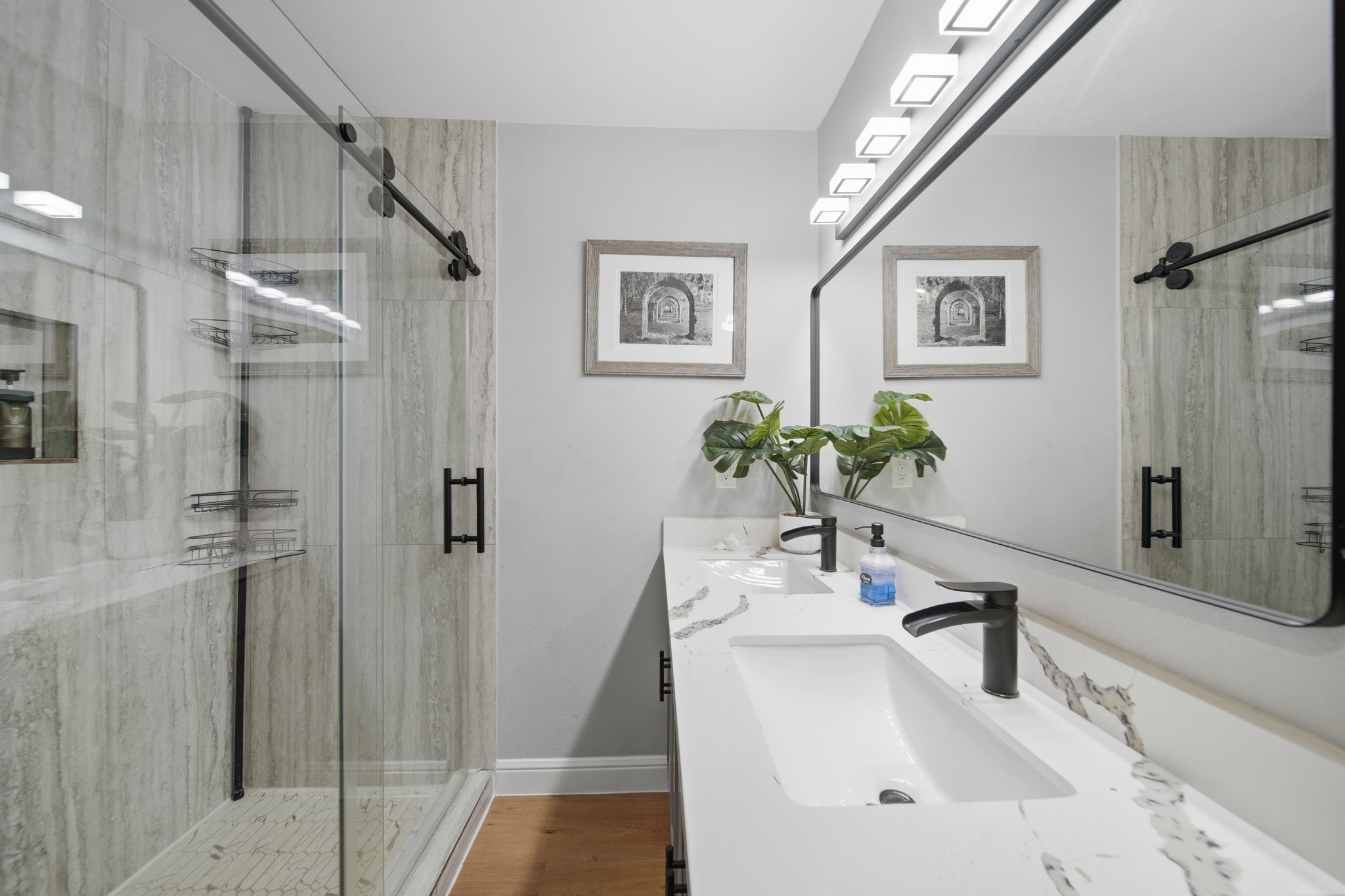 5207 Enyart Street Houston, TX 77021 - Photo 23 of 39 What an oasis! The primary bathroom is so luxurious!