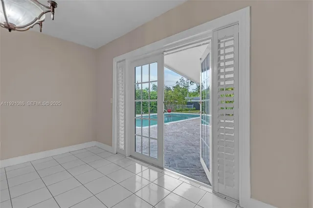 a view of room with window