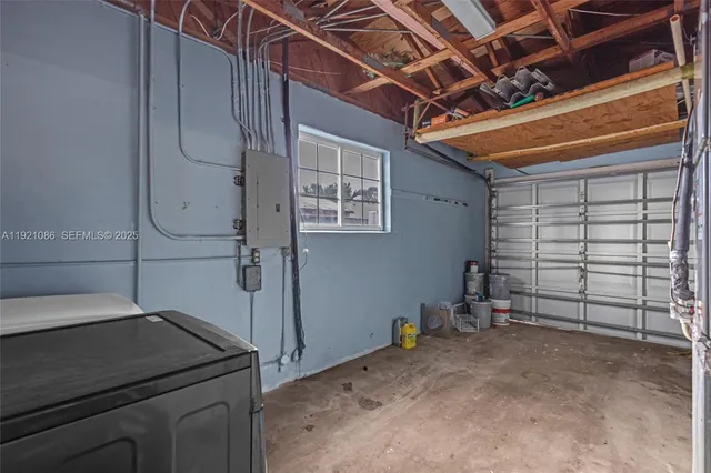 a view of a storage & utility room