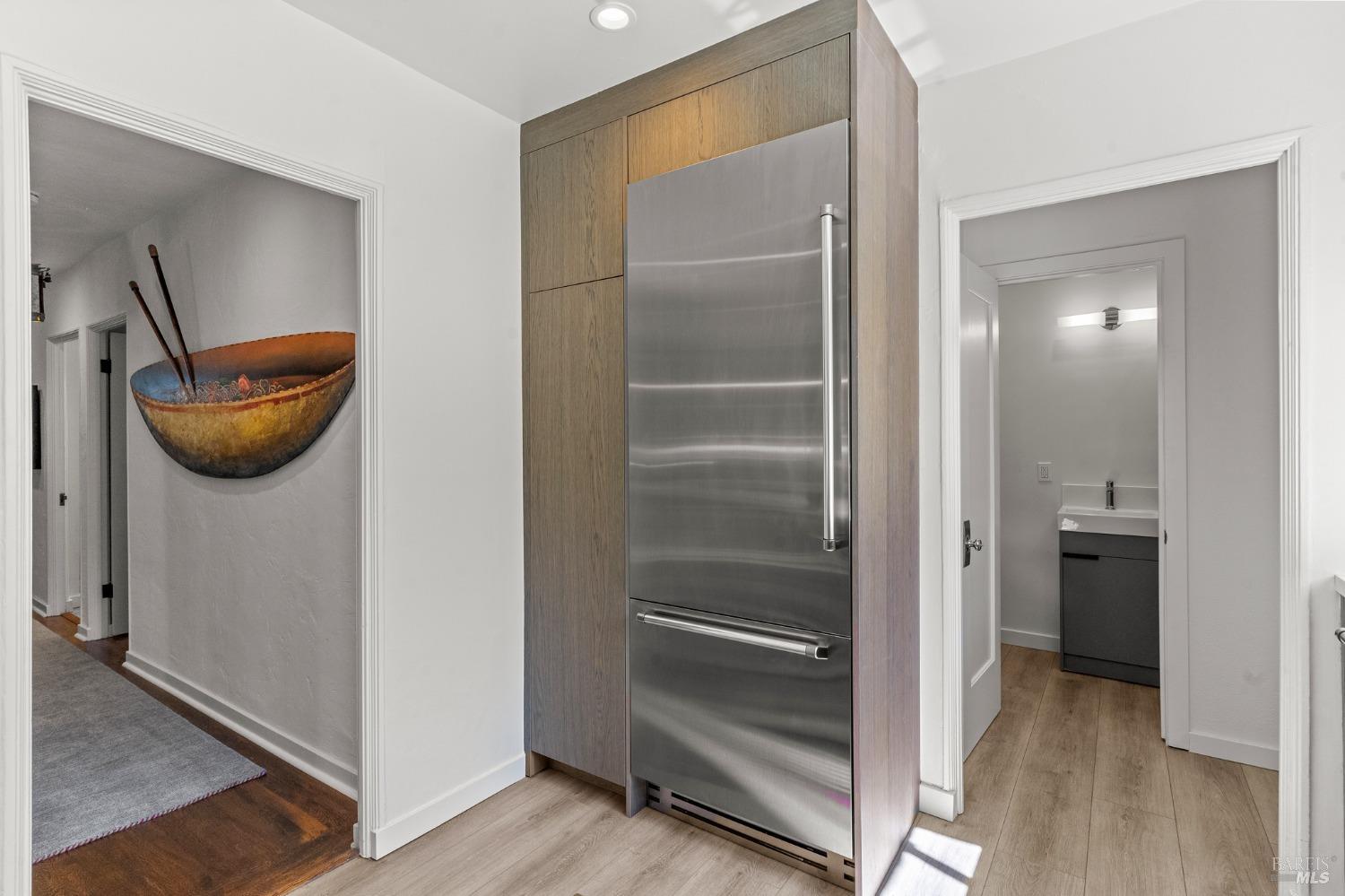 93 Cascade Drive Fairfax, CA 94930 - Photo 27 of 61 a view of a walk in closet and living room