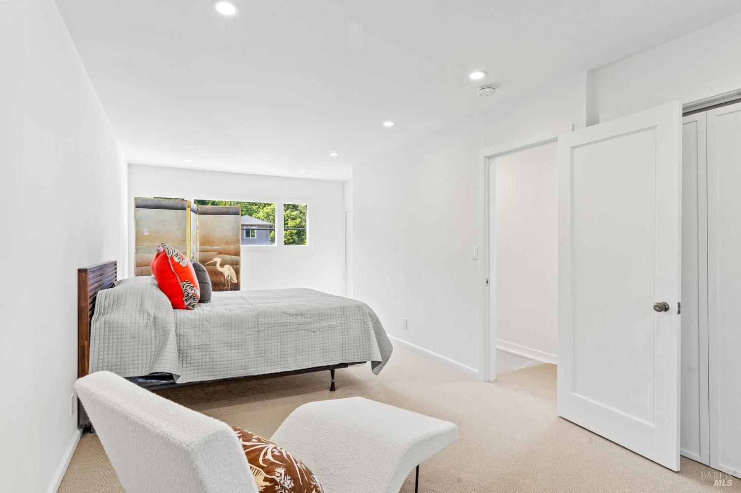 93 Cascade Drive Fairfax, CA 94930 - Photo 43 of 61 a living room with furniture and a window