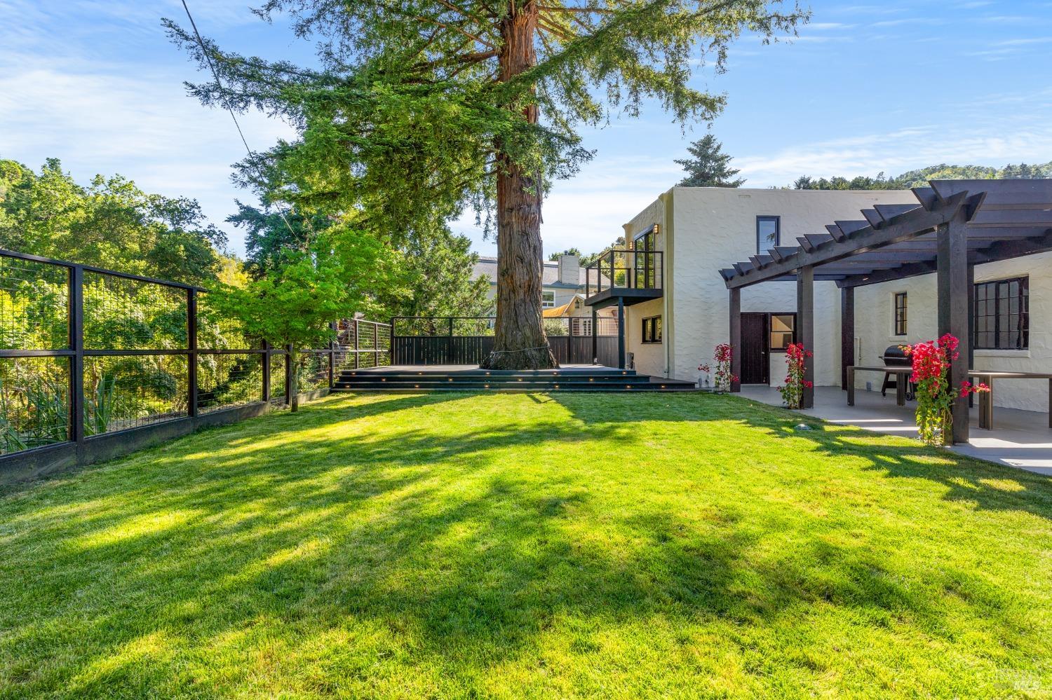 93 Cascade Drive Fairfax, CA 94930 - Photo 48 of 61 a view of swimming pool with an outdoor seating