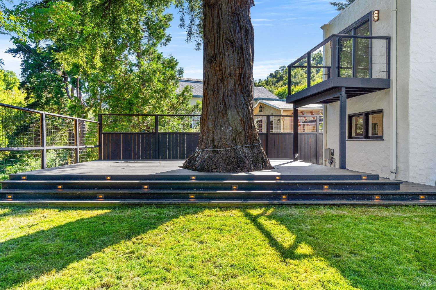 93 Cascade Drive Fairfax, CA 94930 - Photo 50 of 61 a view of fountain and a yard in the patio