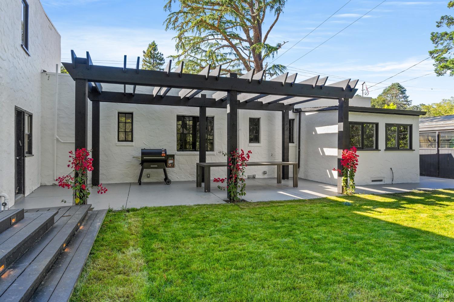 93 Cascade Drive Fairfax, CA 94930 - Photo 52 of 61 a view of a house with swimming pool and sitting area