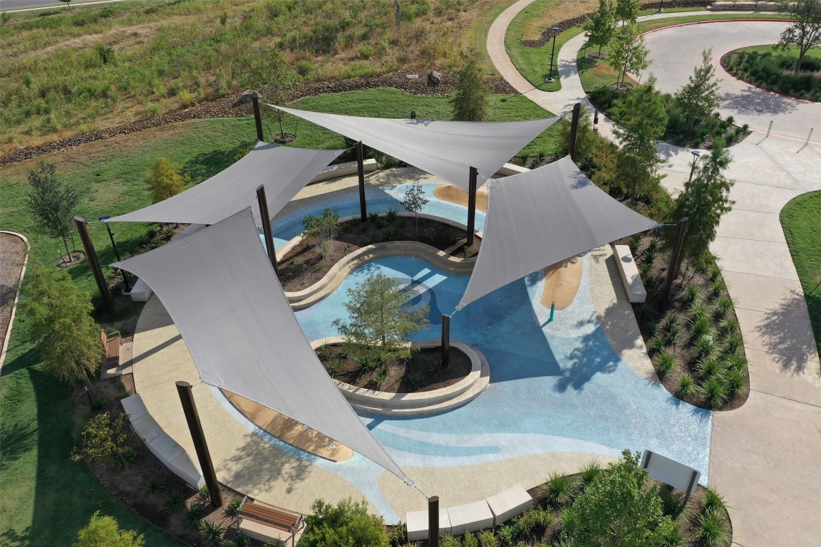 8105 Frida Bend Austin, TX 78744 - Photo 23 of 24 an aerial view of a house with outdoor space