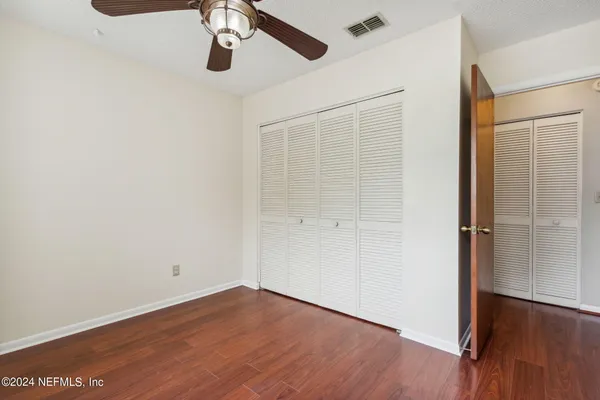 wooden floor in an empty room