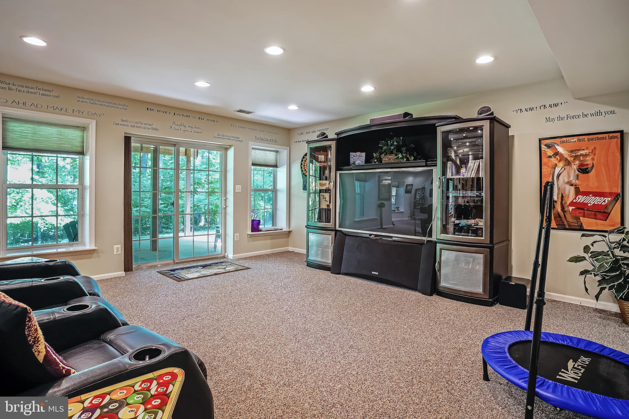 5301 Rutherford Drive Woodbridge, VA 22193 - Photo 43 of 58 Lower level rec rm - light, bright and airy!