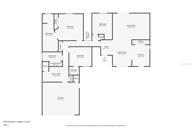 $399,000 | 2632 Golfridge Lane, Apopka, FL 32712