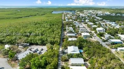 a view of a city with a building in the background