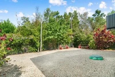 a view of a house with a patio