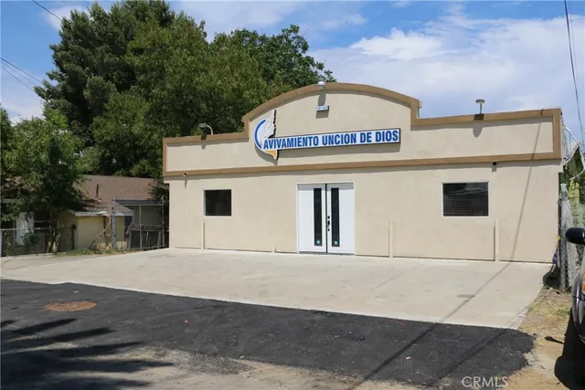 a sign on the side of a building