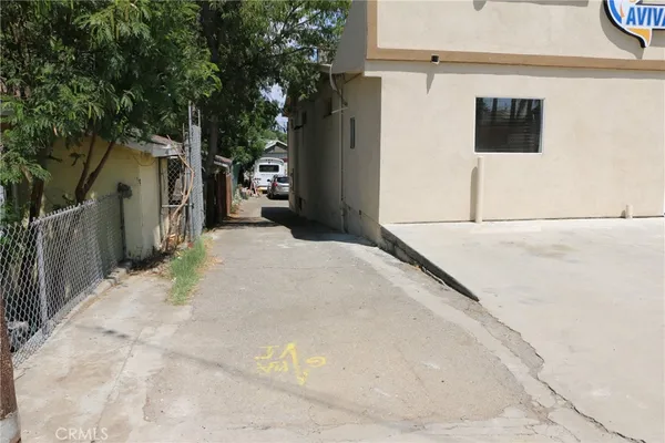 a view of a car garage