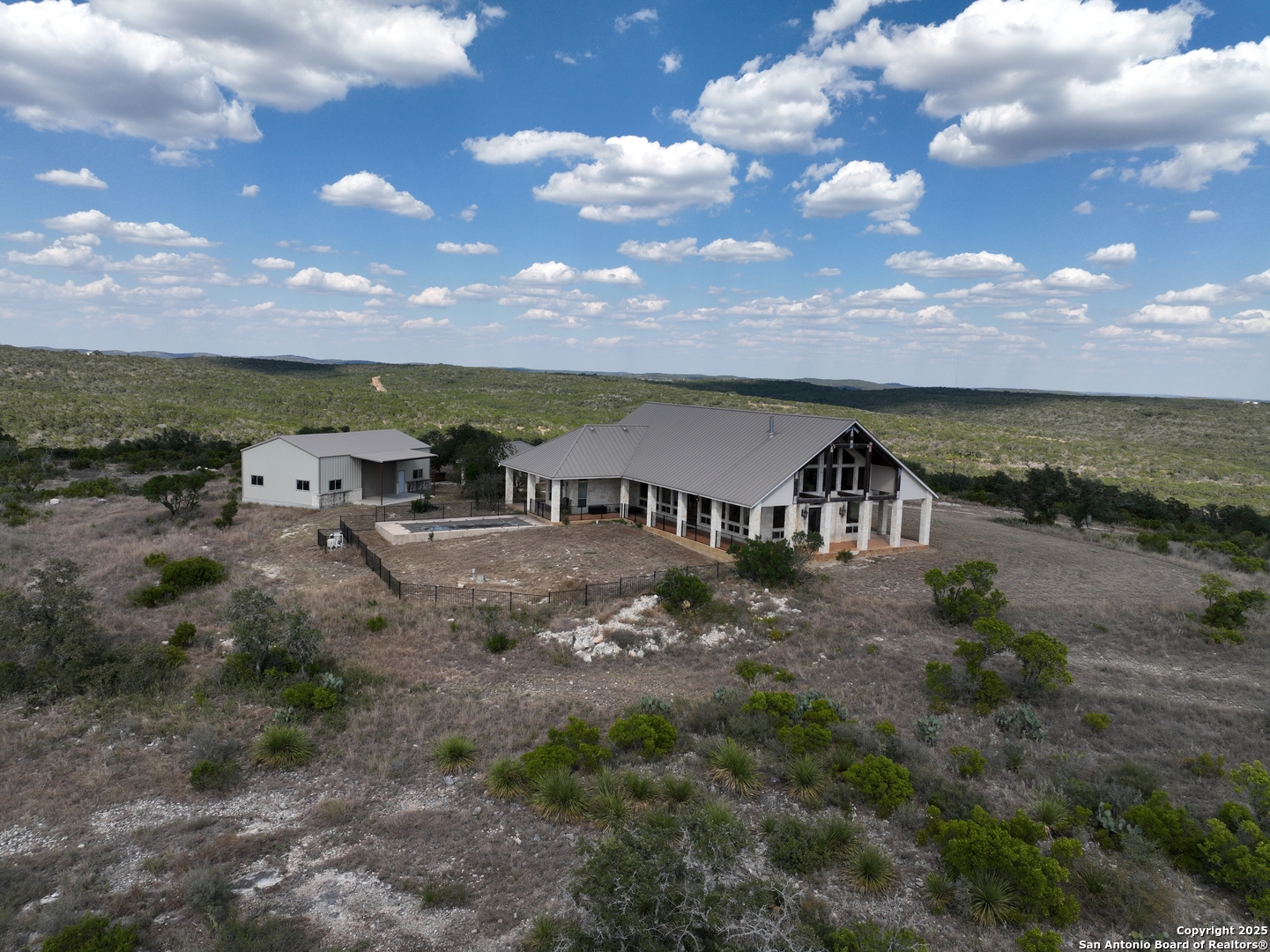 0 Pvt Road Hondo, TX 78861 - Photo 13 of 31 a view of a big yard next to a lake