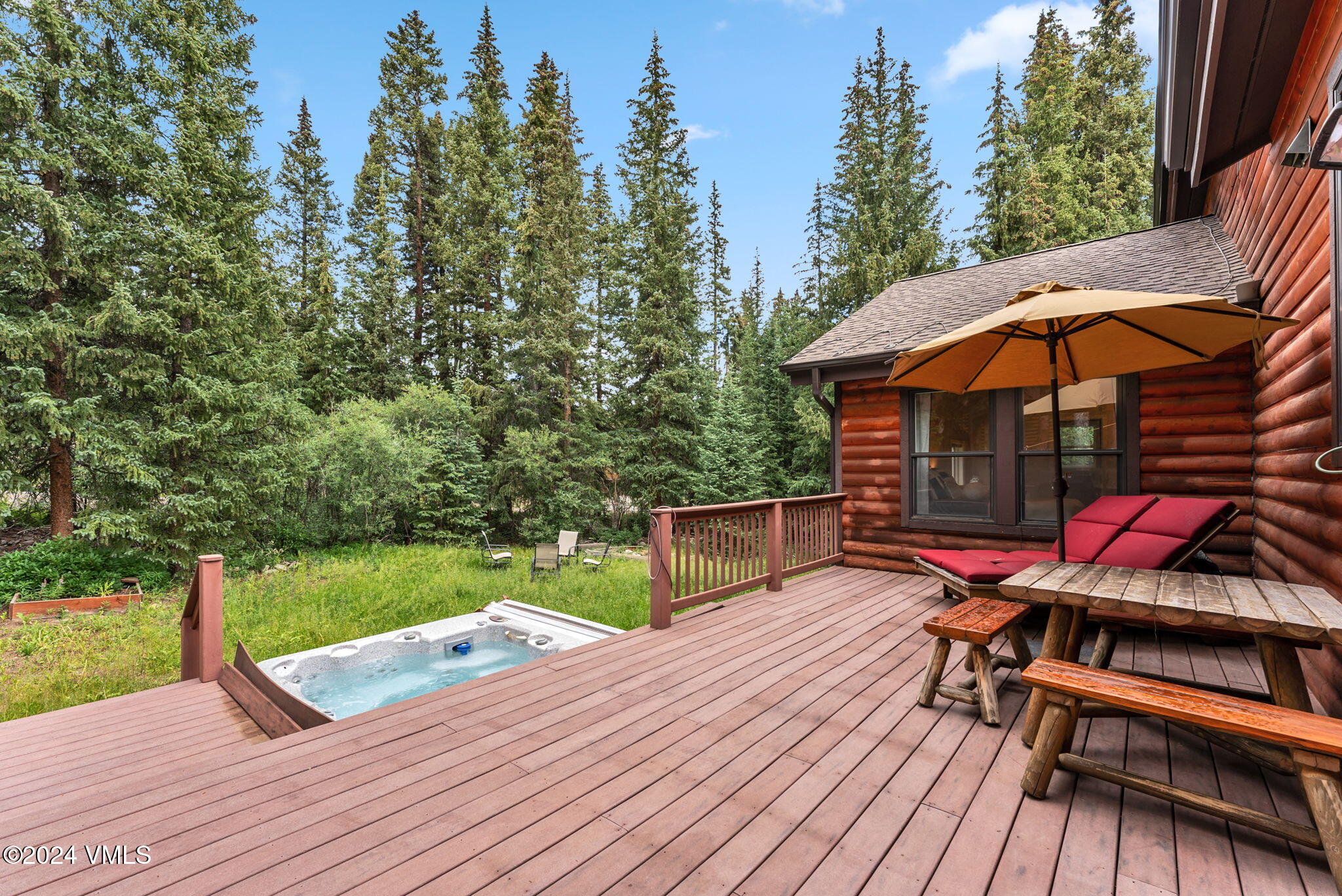 507 County Road, Unit 674 Breckenridge, CO 80424 - Photo 45 of 52 Deck with Hot Tub