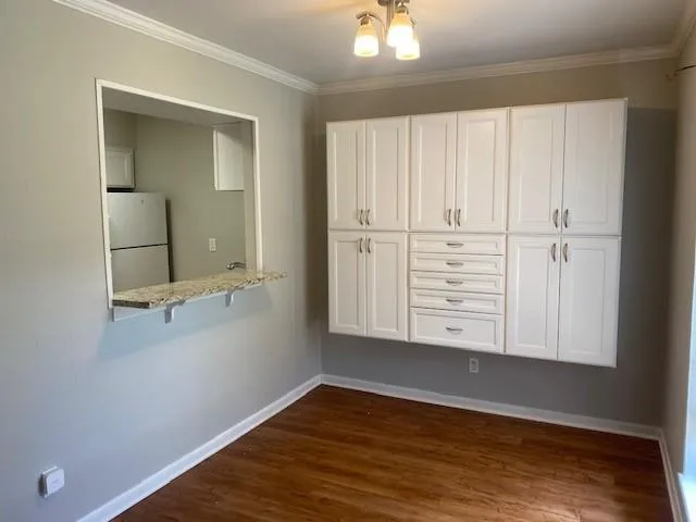 wooden floor in an empty room
