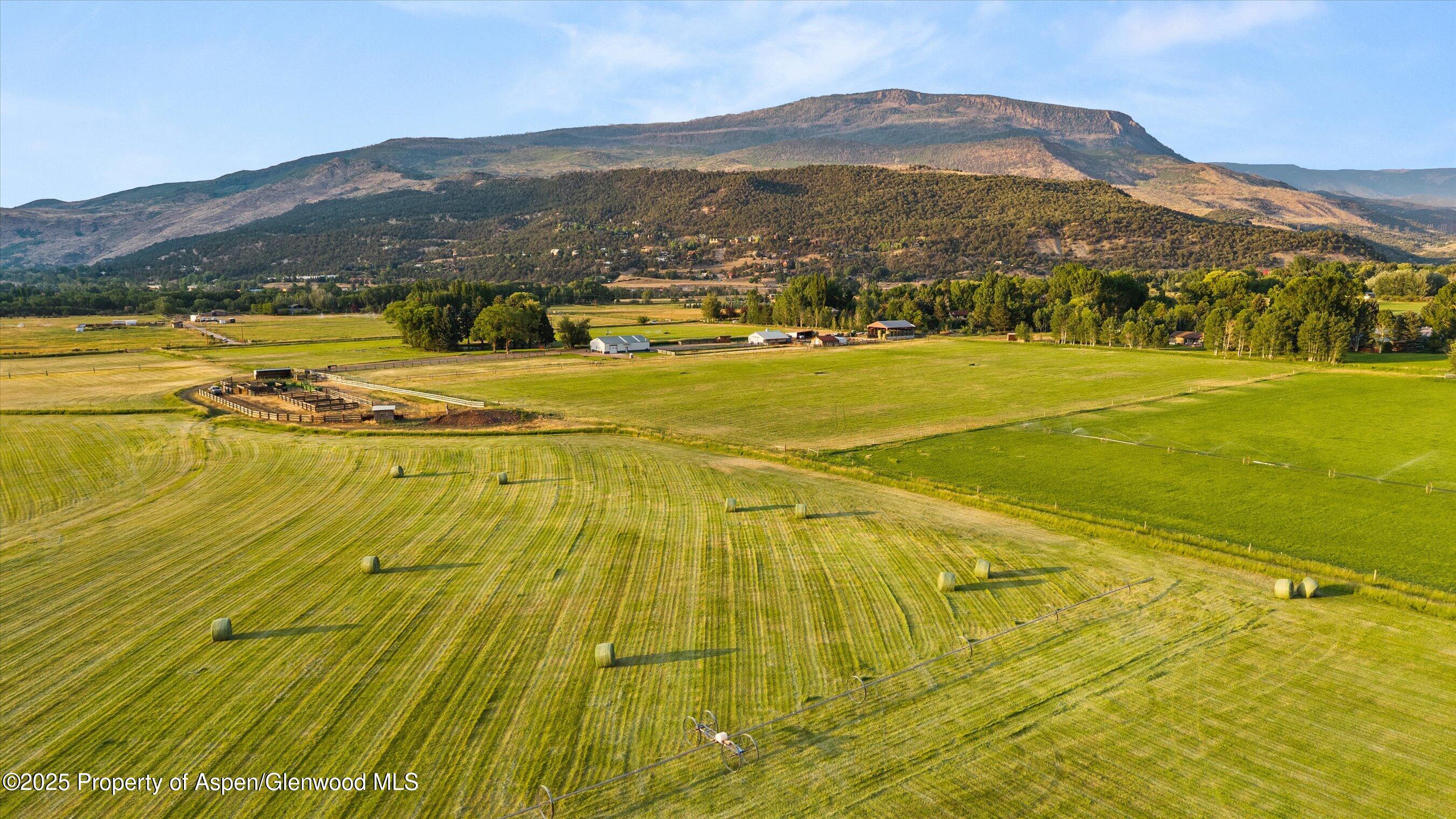 2700 Emma Road Basalt, CO 81621 - Photo 25 of 36 a view of an aerial view of residential houses with outdoor space and trees