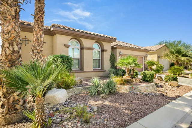 a front view of a building with street view