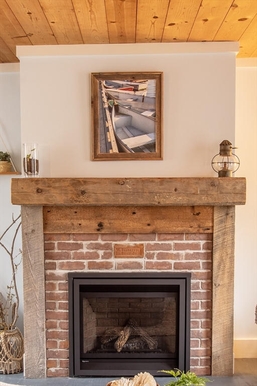 1825 Main Street Barnstable, MA 02668 - Photo 11 of 33 a close view of a fireplace