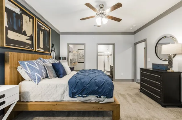 a room with furniture and a flat screen tv