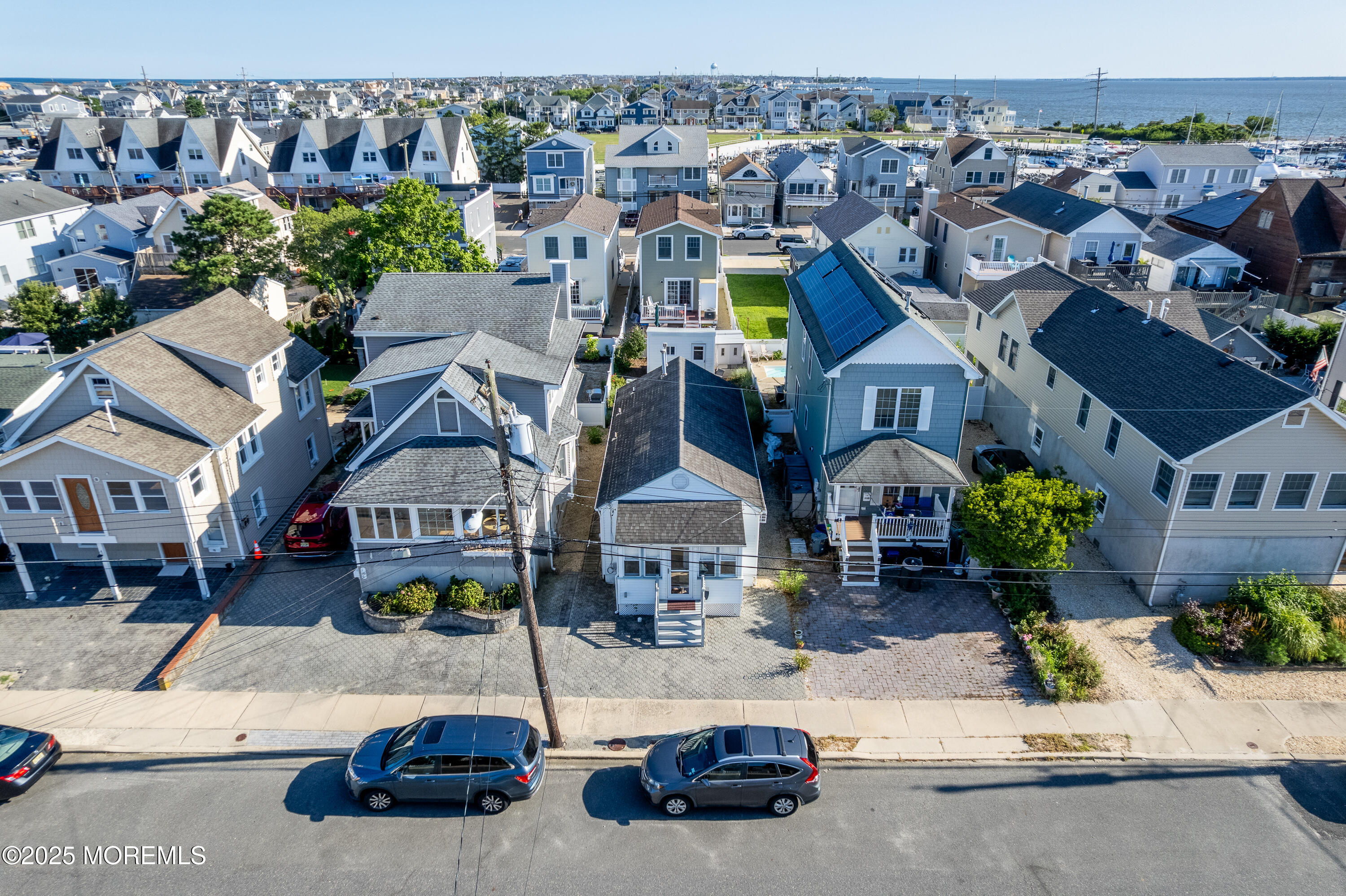 121 L Street Seaside Park, NJ 08752 - Photo 29 of 37 an aerial view of multiple houses