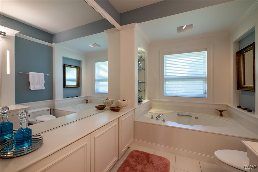1556 Saucon Valley Road Bethlehem, PA 18015 - Photo 26 of 39 Master bath
