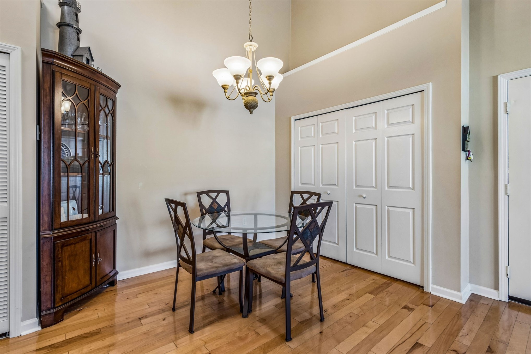 1601 Nectarine Street, Unit A6 Fernandina Beach, FL 32034 - Photo 12 of 40 a view of a dining room with furniture and wooden floor