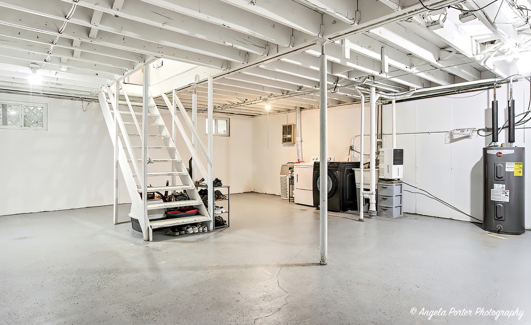 5703 Fox Lake Road McHenry, IL 60051 - Photo 14 of 20 a view of a room with racks on the wall