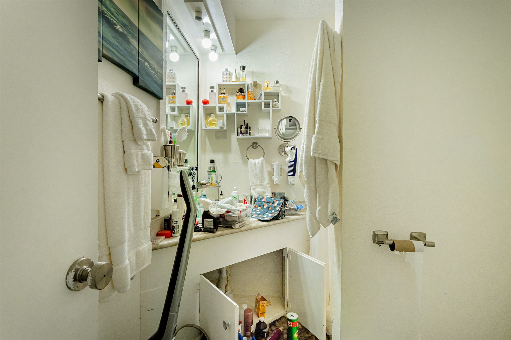 606 Enid Street, Unit 3 Houston, TX 77009 - Photo 21 of 42 a bathroom with a tub sink and mirror