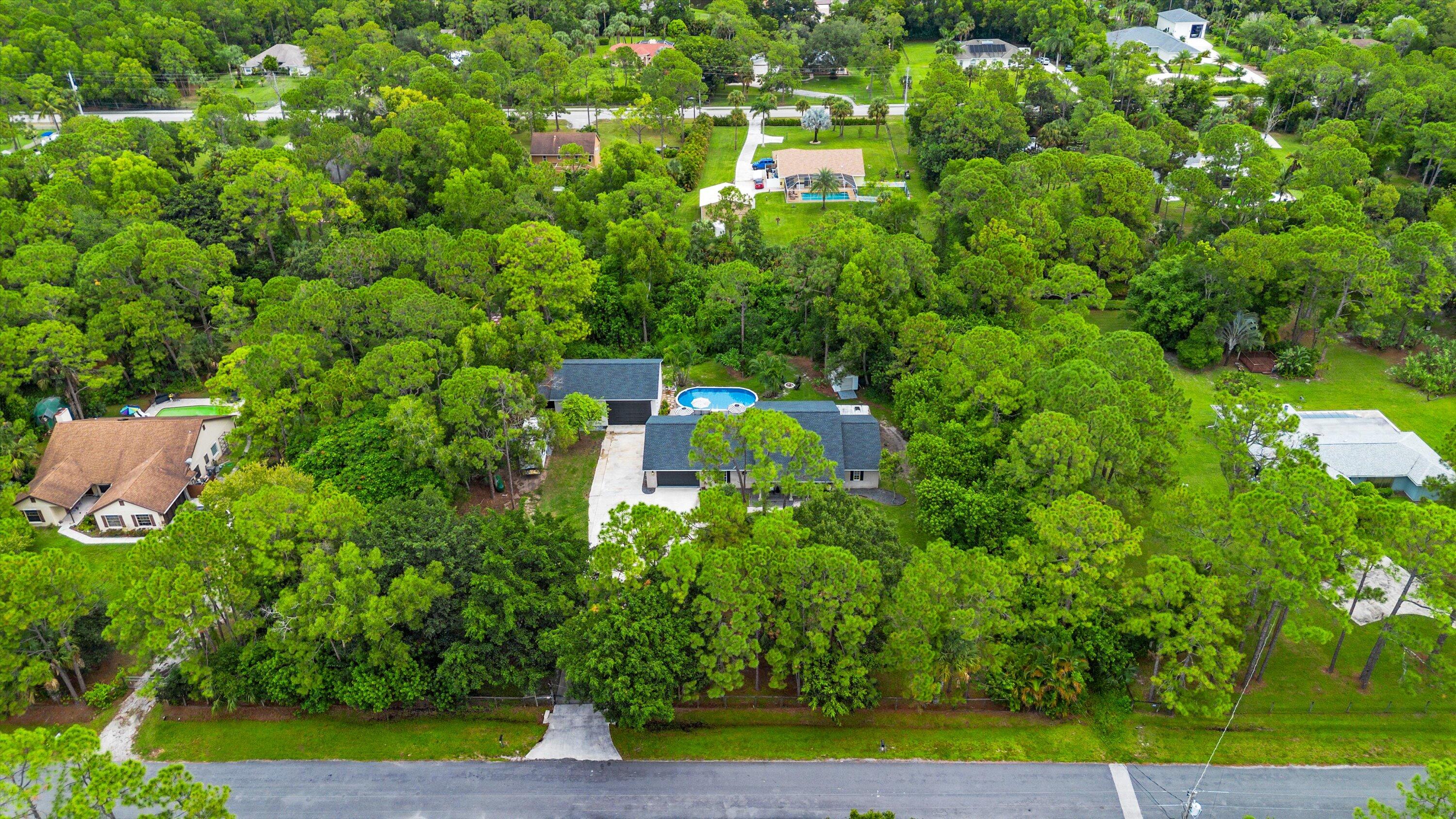 10771 154th Road North Jupiter, FL 33478 - Photo 81 of 87 a view of a yard with large trees