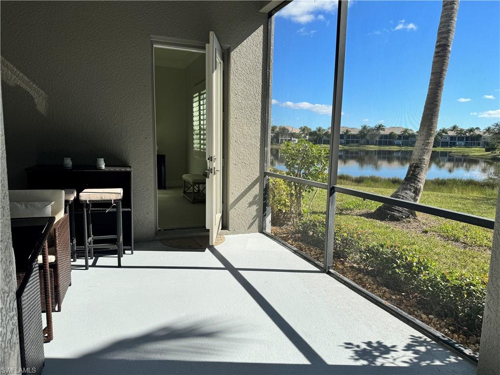 Undisclosed Address Naples, FL 34114 - Photo 20 of 25 a view of balcony with potted plants