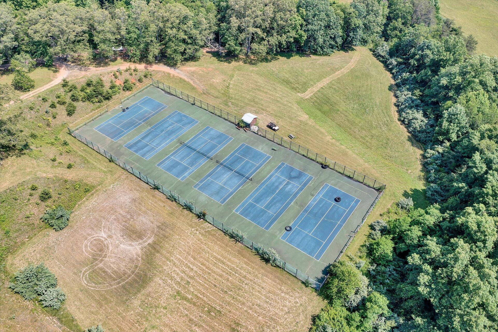 2446 Deer Run Road Ferrum, VA 24088 - Photo 132 of 145 Tennis Courts