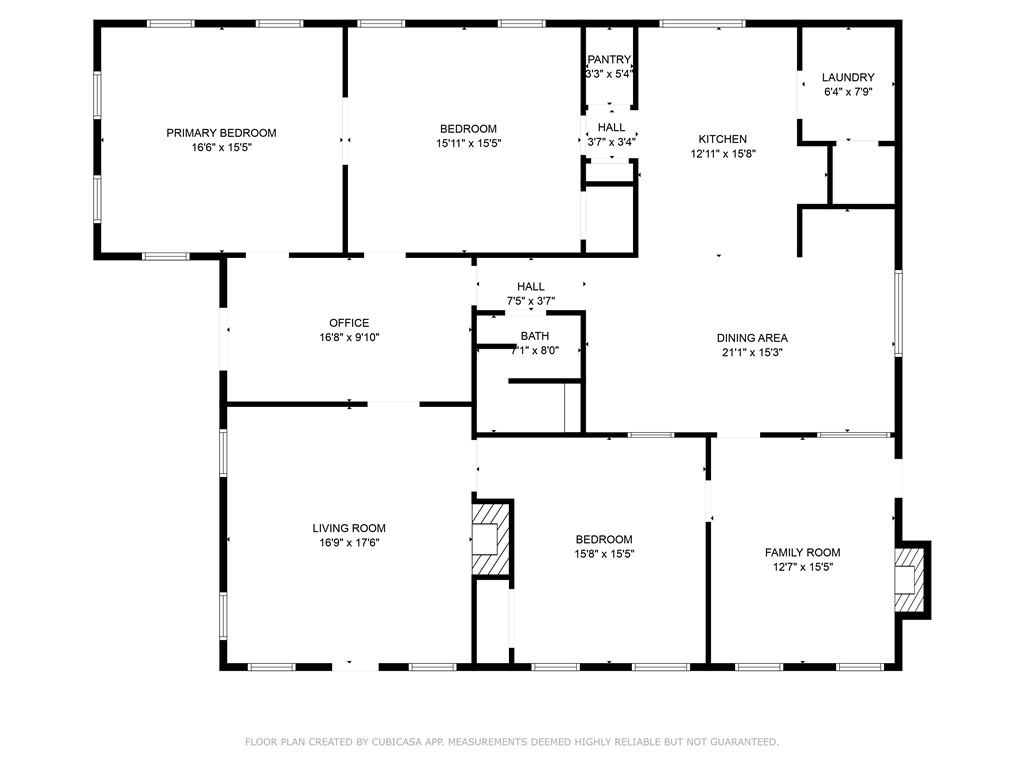 610 West Davis Street Hearne, TX 77859 - Photo 27 of 27 View of floor plan / room layout
