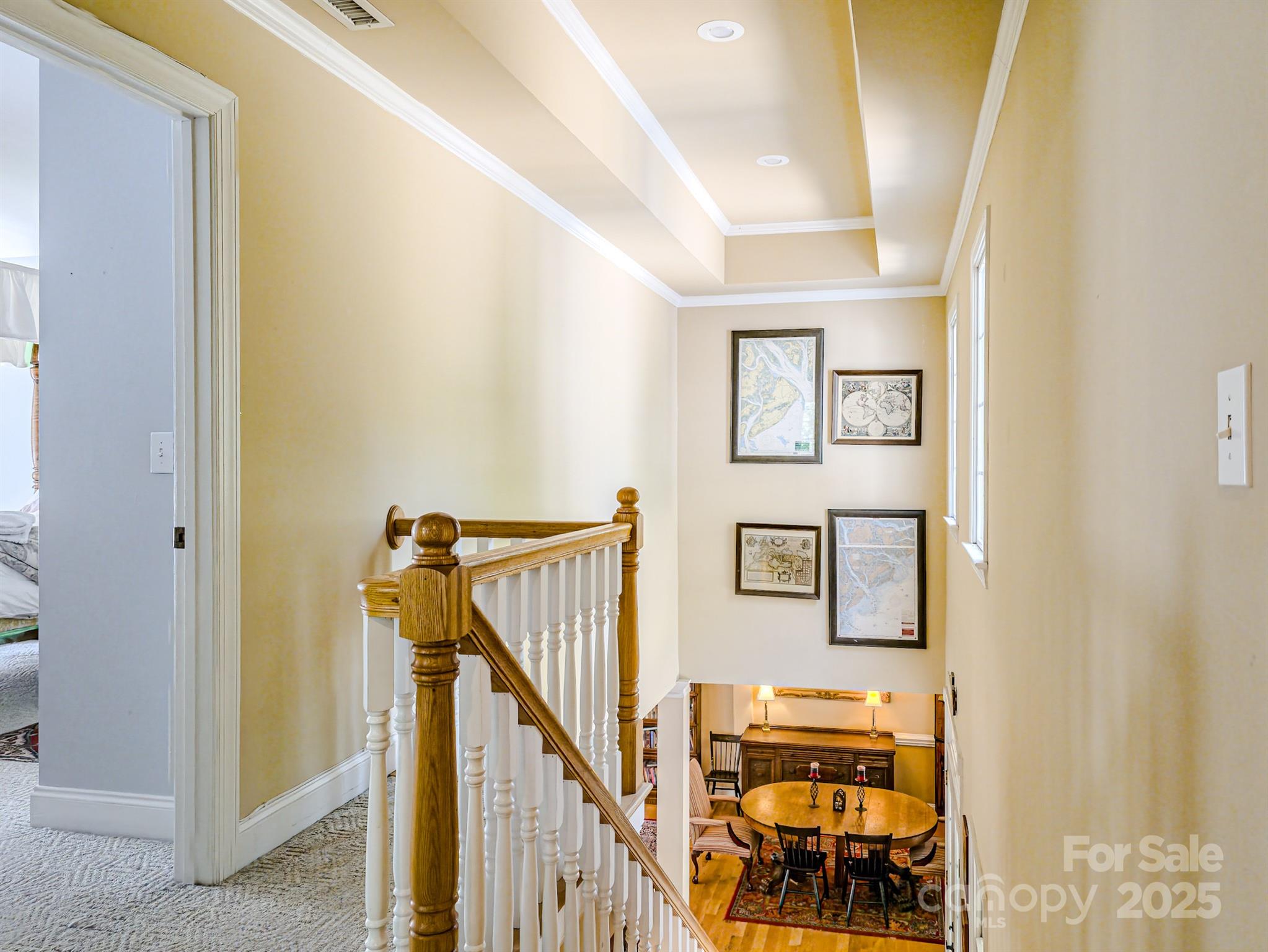 196 Col Hamptons Court Rutherfordton, NC 28139 - Photo 28 of 47 a view of a hallway with paintings on the wall