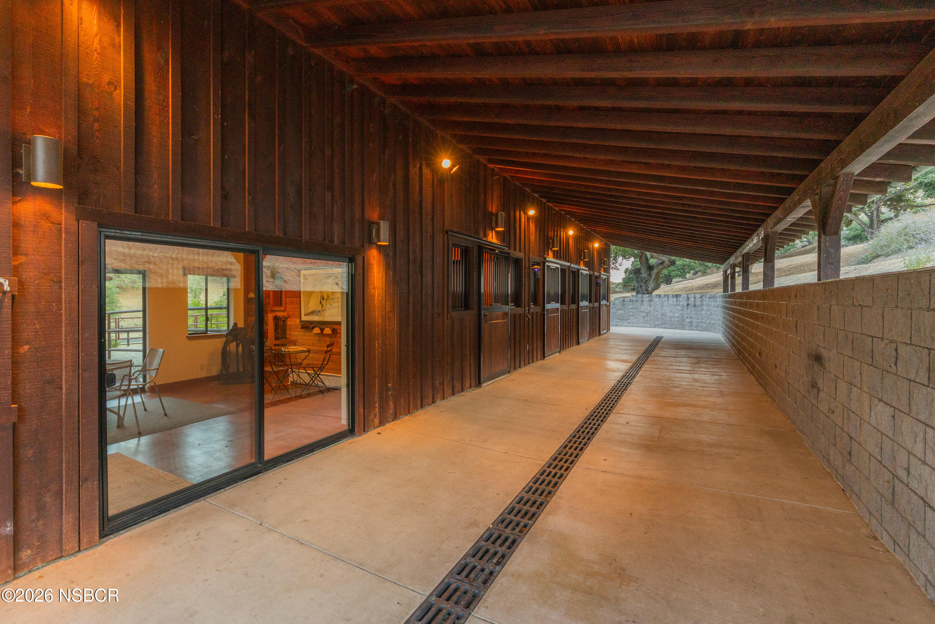 3631 Woodstock Road Santa Ynez, CA 93460 - Photo 37 of 61 Horse Barn Exterior