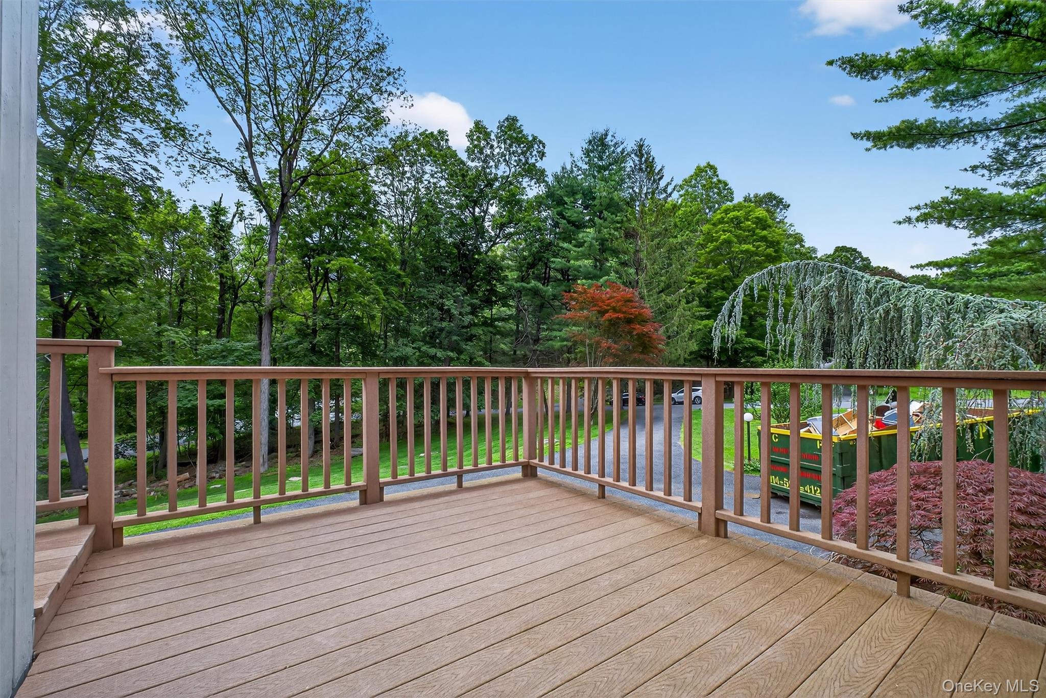 35 Greenlawn Road Amawalk, NY 10501 - Photo 36 of 50 a view of a wooden roof deck