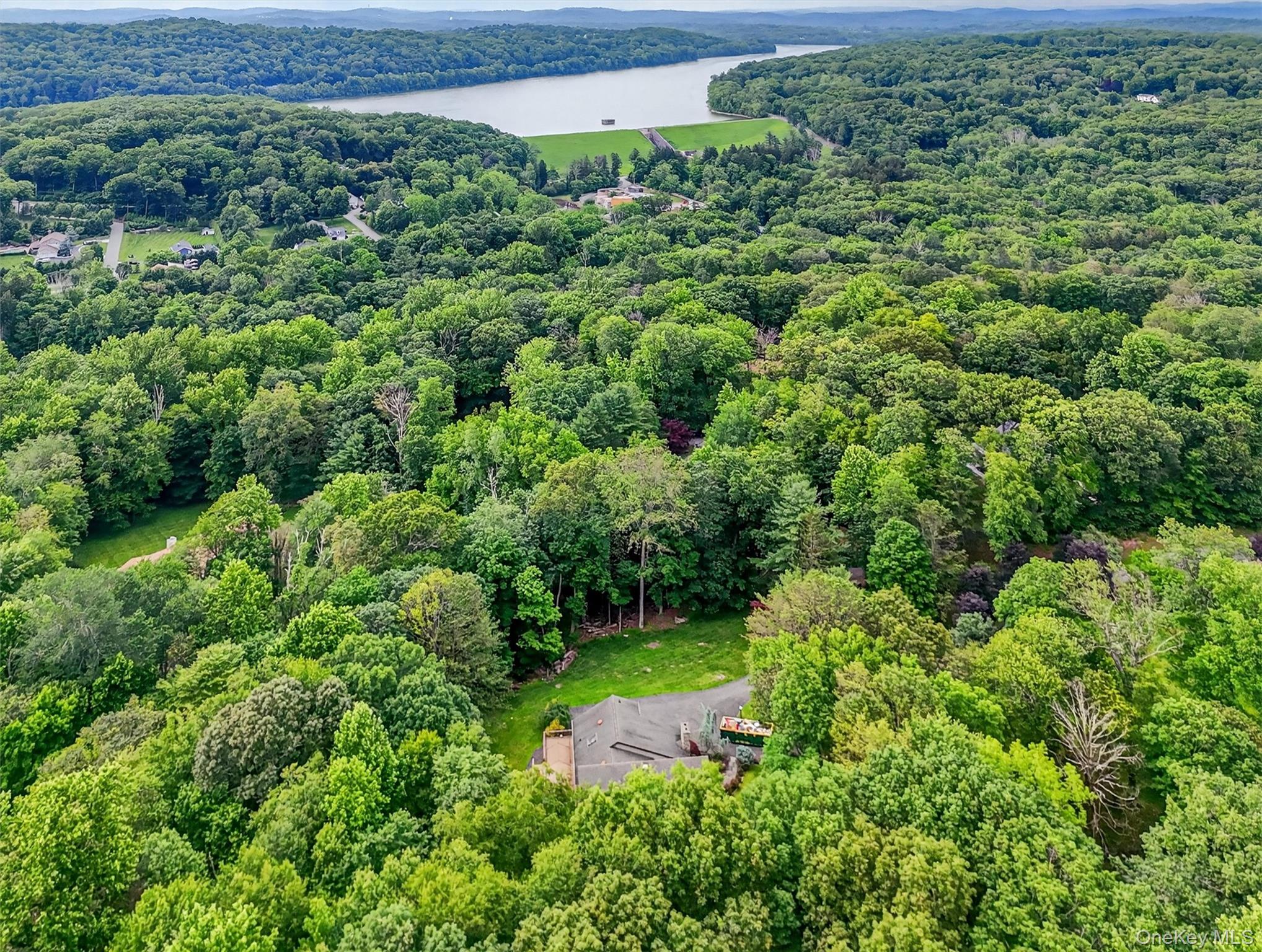 35 Greenlawn Road Amawalk, NY 10501 - Photo 49 of 50 an aerial view of a house with a yard