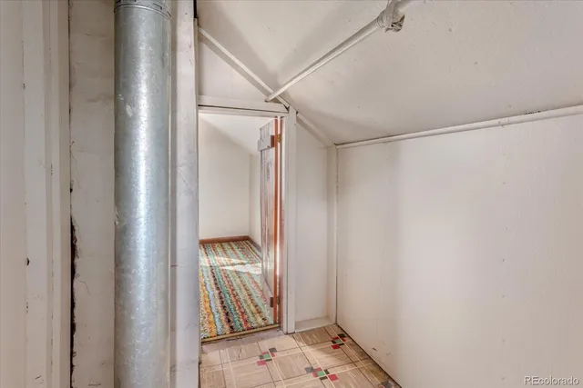 a view of a storage & utility room